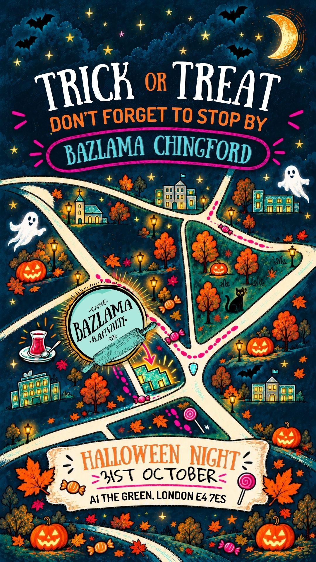 Halloween Fun at Bazlama