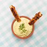 Three Cheese Aubergine Dip