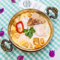 Sunny Side Up with Potato