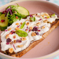 Burrata Date Toast