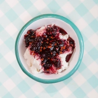 Black Mulberry Jam and Muddy Cheese