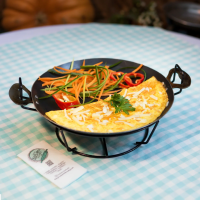 Griddle-Cooked Cheese Omelet
