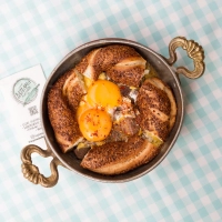 Braised Beef & Eggs Simit