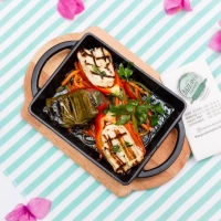 Chef's Signature Pan-Fried Halloumi Cheese