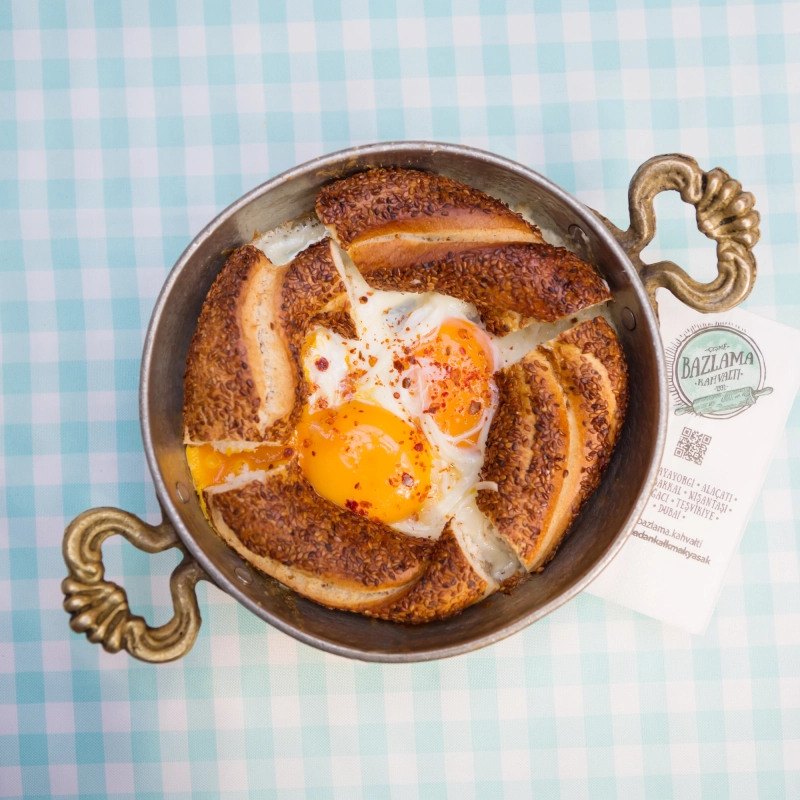Cheese & Eggs Simit